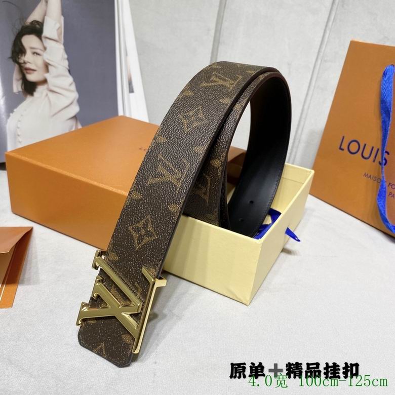 LV Belt 40mmX95-125CM 7D (779)
